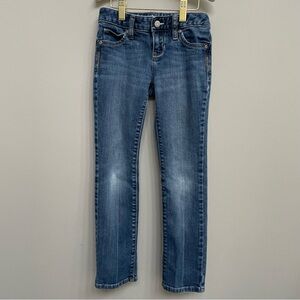 Old Navy Girls Skinny Jeans with Adjustable Waist - Size 7